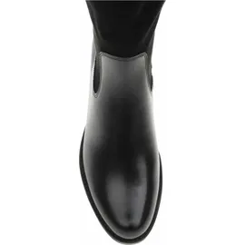 CAPRICE Stiefel mit Absatz Runde Spitze Blockabsatz, Schwarz 40 EU