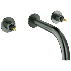 Grohe Atrio Private Collection 3-Loch-Waschtischbatterie Hard Graphite