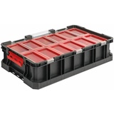 Profi Organizer QBRICK 1224 Kleinteilemagazin Box Sortimentskasten 12 Einteiler