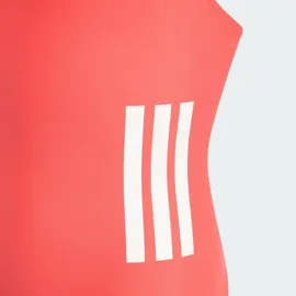 adidas 3-Streifen C-Back Badeanzug Semi Lucid Red/White 140