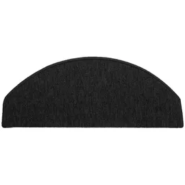 Beautissu Stufenmatte, Anthrazit, Textil, 25x1x65 cm, Teppiche - Böden, Bodenbeläge