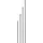 Riegler Verlängerungsrohr gerade 300 mm Aluminium