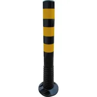 Schake Flexipfosten schwarz, selbstaufrichtend, Ø 80mm, Höhe: 750mm +