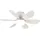 Trio Lund 53 cm Deckenventilator Weiß