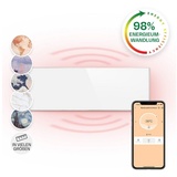Klarstein Smart Infrarotheizung 100x30cm App 300W Wochentimer IP24