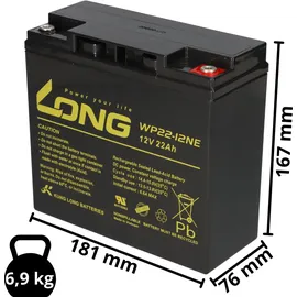 Akkuman.de Akkutechnik vom Fachmann Akku Rasenmäher 12,0 V 22 Ah