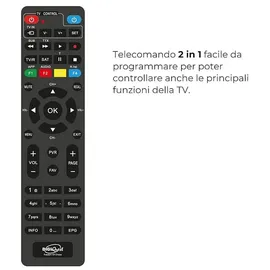 DIGIQuest Tivusat Classic Q30, DVB-S2 mit HD-Videorekorderfunktion | HDR10/HLG | Merlin