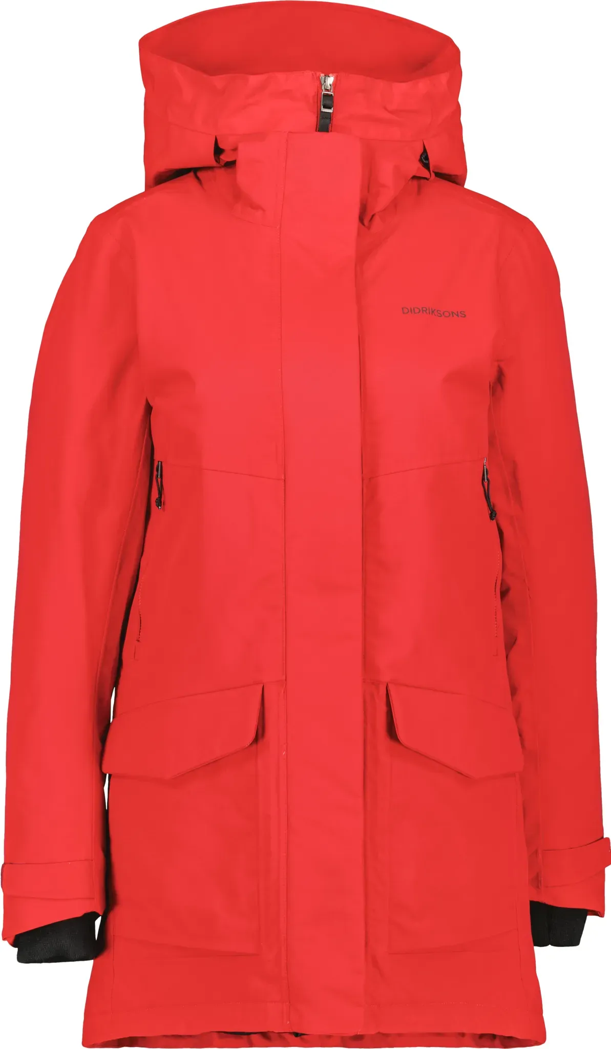 Didriksons Damen Frida 7 Parka, 48 - Pomme Red