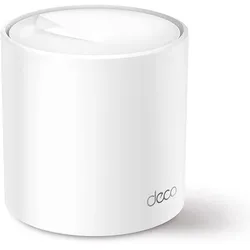TP-Link Deco X50 Mesh WLAN Set 1er Pack AX3000 Dual Band Router & Repeater WPA3 Reichweite bis 418m2