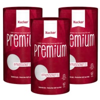 3 x Xucker Premium 100% Xylit (3x1000g)
