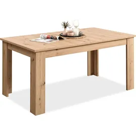 Homestyle4u Esstisch 80 x 75 x 80 cm braun