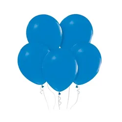 Ballon 30 cm 10 Stück - pastell blau