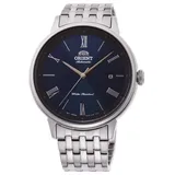Orient Herren Analog Automatik Uhr mit Edelstahl Armband RA-AC0J03L10B