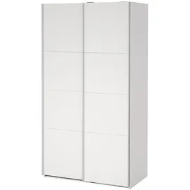 Tvilum Schiebetürenschrank Catania 221 x 119 x 67 cm Weiß