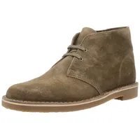 CLARKS Herren Desert Boot Bushacre 3 Chukka-Stiefel, Beige, 42 EU