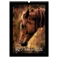Calvendo Art Horse 2026 (Wandkalender 2026 DIN A3 hoch),