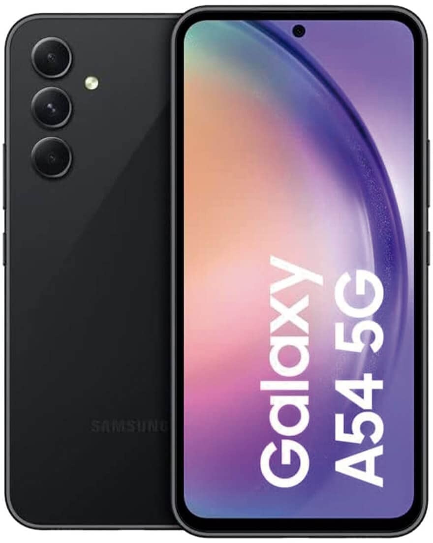 Samsung Galaxy A54 5G Smartphone 256GB 16.3cm (6.4 Zoll) Graphit Hybrid-Slot