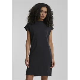 URBAN CLASSICS Shirtkleid Schwarz XL