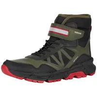 GEOX J FLEXYPER Plus Boy Ankle Boot, Military/RED, 37