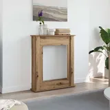 vidaXL Kaminumrandung 75 x 20 x 87,5 cm Artisan-Eiche