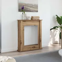 vidaXL Kaminumrandung 75 x 20 x 87,5 cm Artisan-Eiche