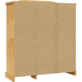 vidaXL Kleiderschrank Mexiko-Stil 151 x 1000 x 52 cm Braun