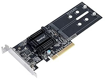 Synology M2D18 - Storage bay adapter - Expansion Slot to 2 x M.2 - M.2 Card - PCIe 2.0 x8