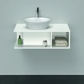 Duravit D-Neo 80x55cm, w m, 1 Fa, 1 Konsolenpl., wandhängend