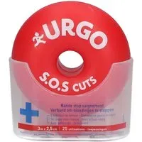 URGO SOS Coupures Bande Auto-Adhérente 3m x 2,5 cm Bandage(S) 1 pc(s)