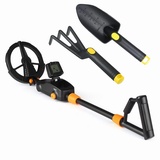 lablanc Metalldetektor Kinder, mit LCD-Display und wasserdichter Suchspule, Kinder und Anfänger