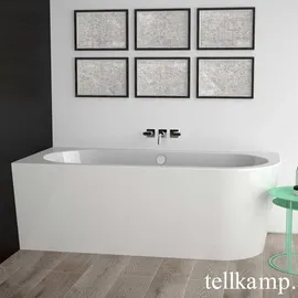 Tellkamp Pio Eckbadewanne 165 x 75,5 cm (0100-055-00-R-AUF/WG)