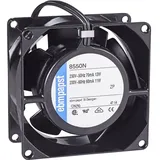 EBM PAPST Papst 8550 N Axiallüfter 230 V/AC 50 m3/h (L x B x H) 80 x 80 x 38mm