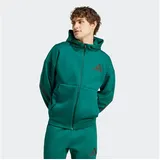 Adidas New Z.N.E. Reißverschlusspullover Collegiate Green S