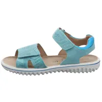 Superfit Mädchen Sparkle Sandale, Hellgrün Hellblau 7500, 37 EU