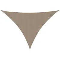 VidaXL Sonnensegel Taupe 7x5x5 m 100% Polyester Oxford