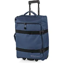 ITACA - Reisetasche mit Rollen Herren Damen Trolley Sporttasche reisegepäck Reisetasche Koffer leicht travel Bag with Wheels., Blau