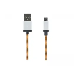 STREETZ USB-A zu USB Micro-B - 1m - Orange