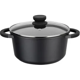 GSW SilcoGuss noir Kochtopf 24 cm rund