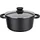 GSW SilcoGuss noir Kochtopf 24 cm rund