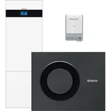 Buderus WLW176i-12 AR T180, Luft-Wasser-Wärmepumpe, Funkmodul MX400