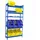 Simonrack Getränkekistenregal 200 x 100 x 30 cm Blau