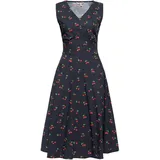 Queen Kerosin Sommerkleid Schwarz 44