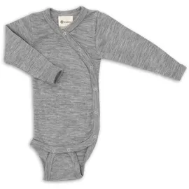 Engel Natur Merino/Seide Langarm Babybody GOTS 62/68