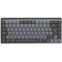 Logitech MX Mechanical Mini DE Kabellos), Tastatur Grau