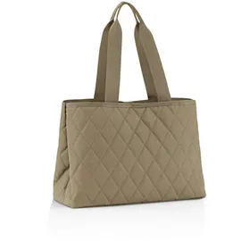 Reisenthel Classic Shopper L Rhombus Olive, Olivgrün, Talla única, Lässig