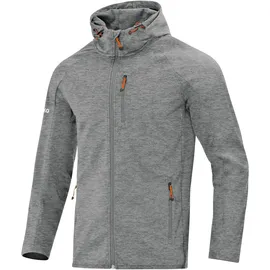 Jako Softshelljacke Light grau meliert, 3XL