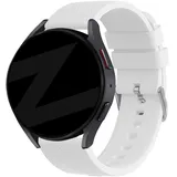 Bandz ICE Fit 1.78 Armband Silikon 'Deluxe' für ICE Fit 1.78 - Weiß - Schnallenverschluss