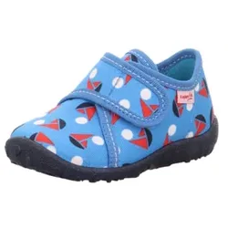 superfit Hausschuh Spotty Schiffe hellblau (mittel), 18