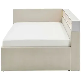 Möbel Kraft Polsterbett 112 x 210 cm Beige