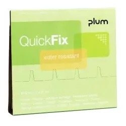 Plum QuickFix Water Resistant Pflaster 5511 , 1 Nachfüllpackung = 45 Pflaster